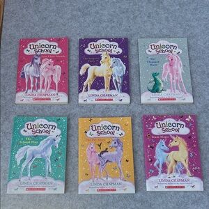Scholastic Unicorn School Book Collection - Colorful Covers